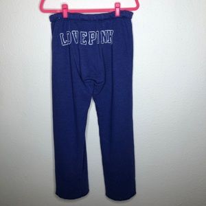 VS PINK blue lounge pants size XS